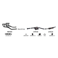 Redback Exhaust System for Holden Commodore (09/1997 - 08/2004), Calais (08/1997 - 08/2004), HSV XU6 (03/1998 - 10/2002)