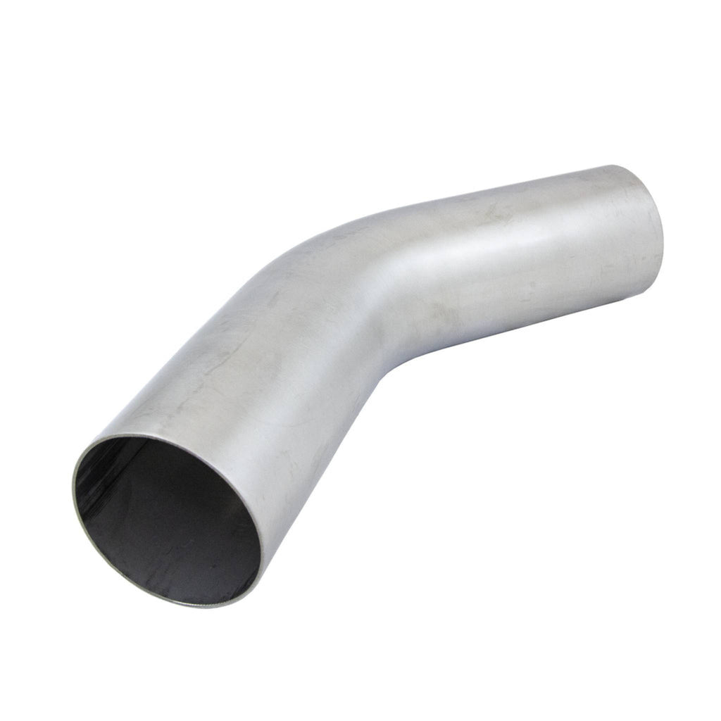 Mandrel Bend 304 Stainless Steel 320 Grit Finish 45 - OD 89mm(3-1/2