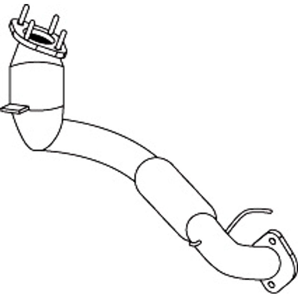Redback Enviro Catalytic Converter for Ford Transit (10/2006 - 02/2012)