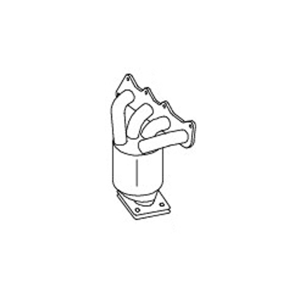 Redback Enviro Catalytic Converter for Volkswagen Polo (10/2001 - 05/2008), Golf (09/2000 - 06/2005), Lupo (2001 - 2002), Skoda Fabia (2002 - 2007), Audi A2 (2001 - 2003)