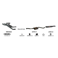 Redback Exhaust System for Holden Calais (04/1995 - 08/1997), Commodore (04/1995 - 1997)