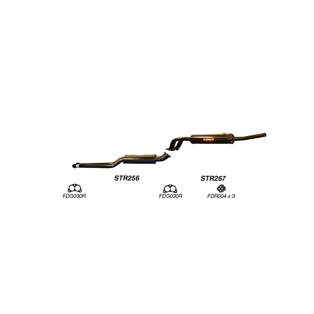 Redback Exhaust System for Ford Falcon (10/2002 - 04/2008)