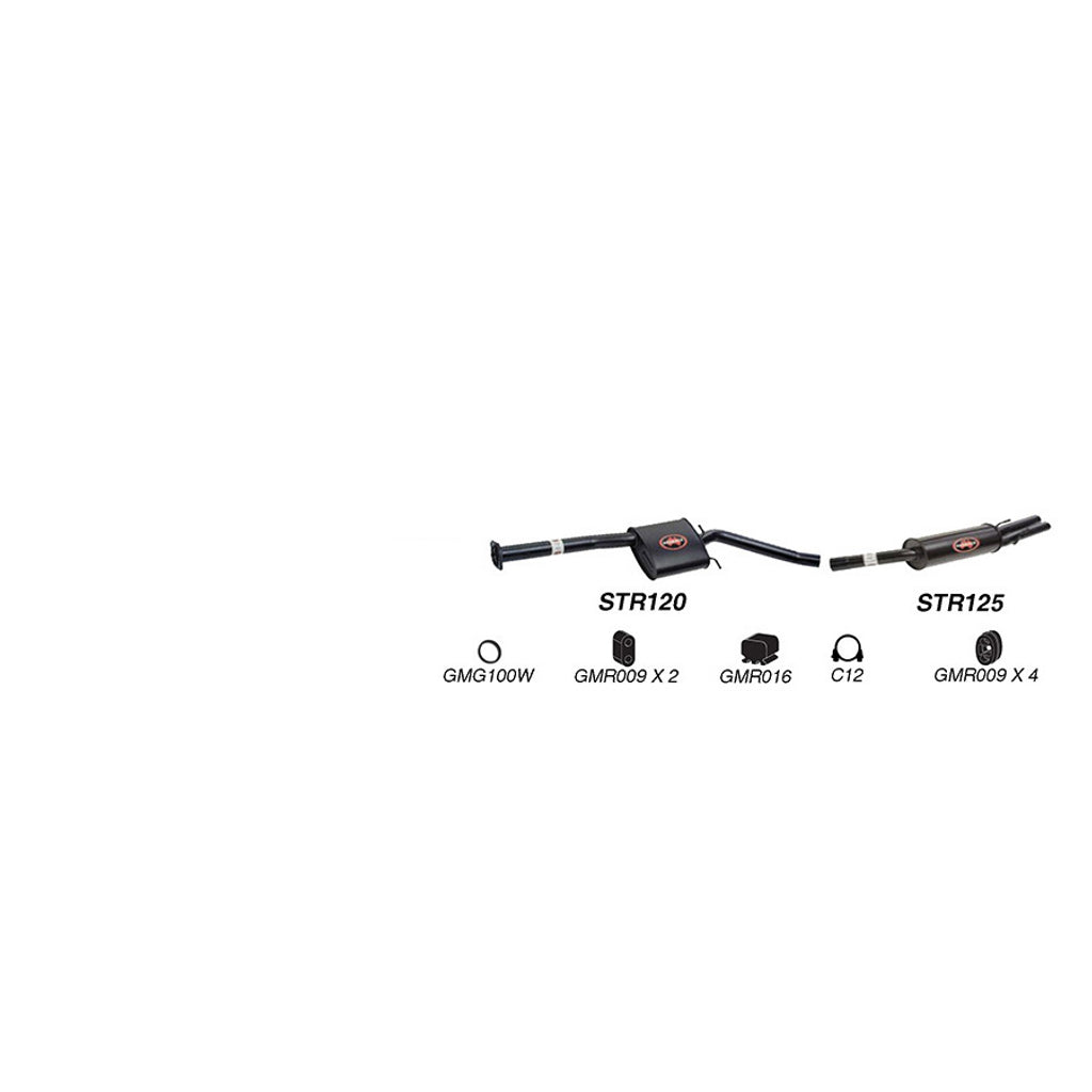 Redback Exhaust System for Holden Commodore (09/1997 - 2004), Calais (08/1997 - 08/2004), HSV XU6 (03/1998 - 10/2002)