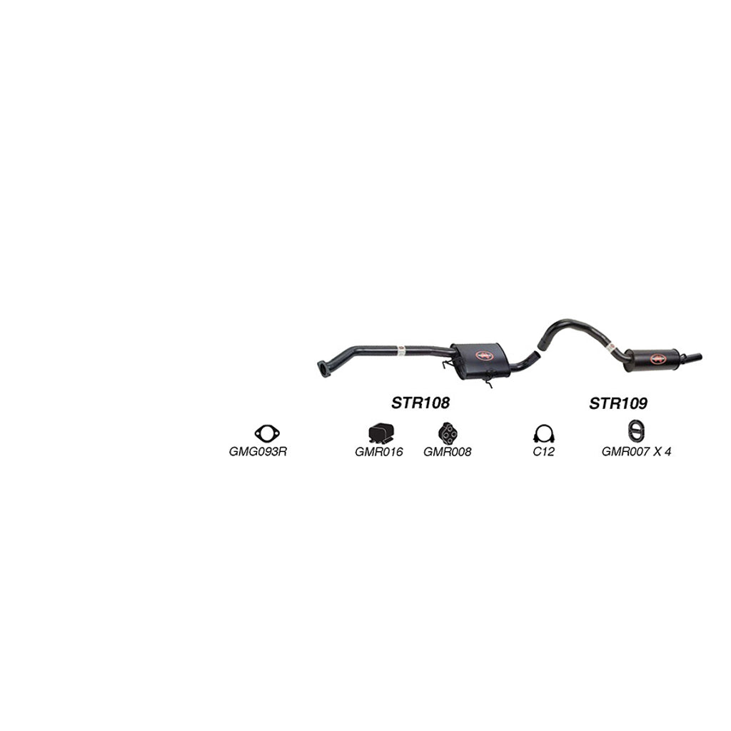 Redback Exhaust System for Holden Commodore (01/1988 - 2000)