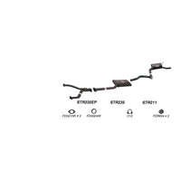 Redback Exhaust System for Ford Falcon (01/1991 - 09/2002), Fairmont (01/1991 - 09/2002)