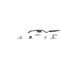 Redback Exhaust System for Holden Statesman (04/1990 - 1995), Caprice (03/1994 - 04/1995)
