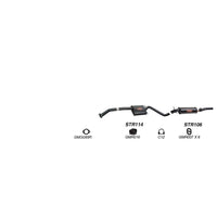 Redback Exhaust System for Holden Statesman (03/1990 - 06/1999), Caprice (03/1990 - 06/1999)