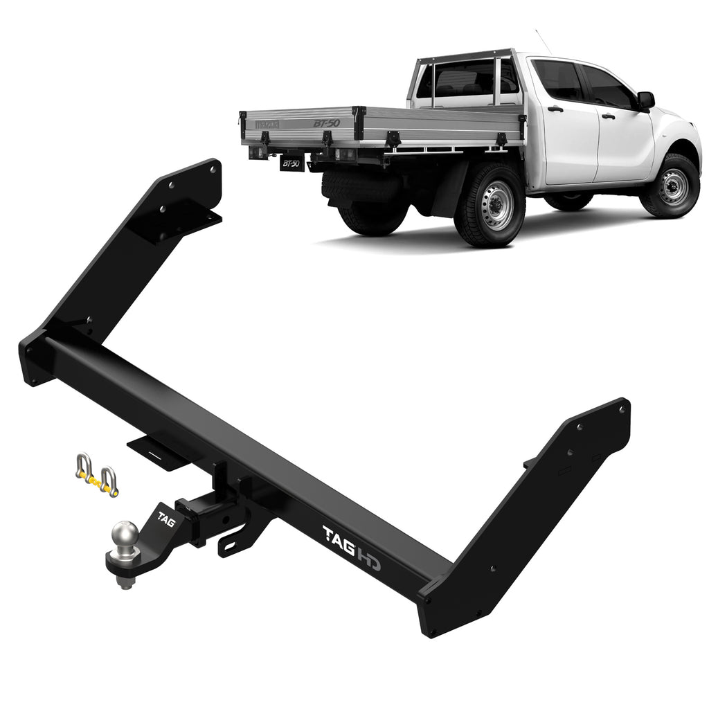 TAG Heavy Duty (Extended) Towbar for Mazda BT-50 (09/2011 - 10/2020), Ford Ranger (09/2011 - 05/2022)