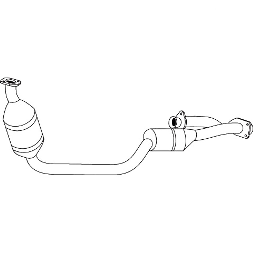 Redback Enviro Catconverters Underfloor for MERCEDES-BENZ C-CLASS (11/2000 - 02/2007)
