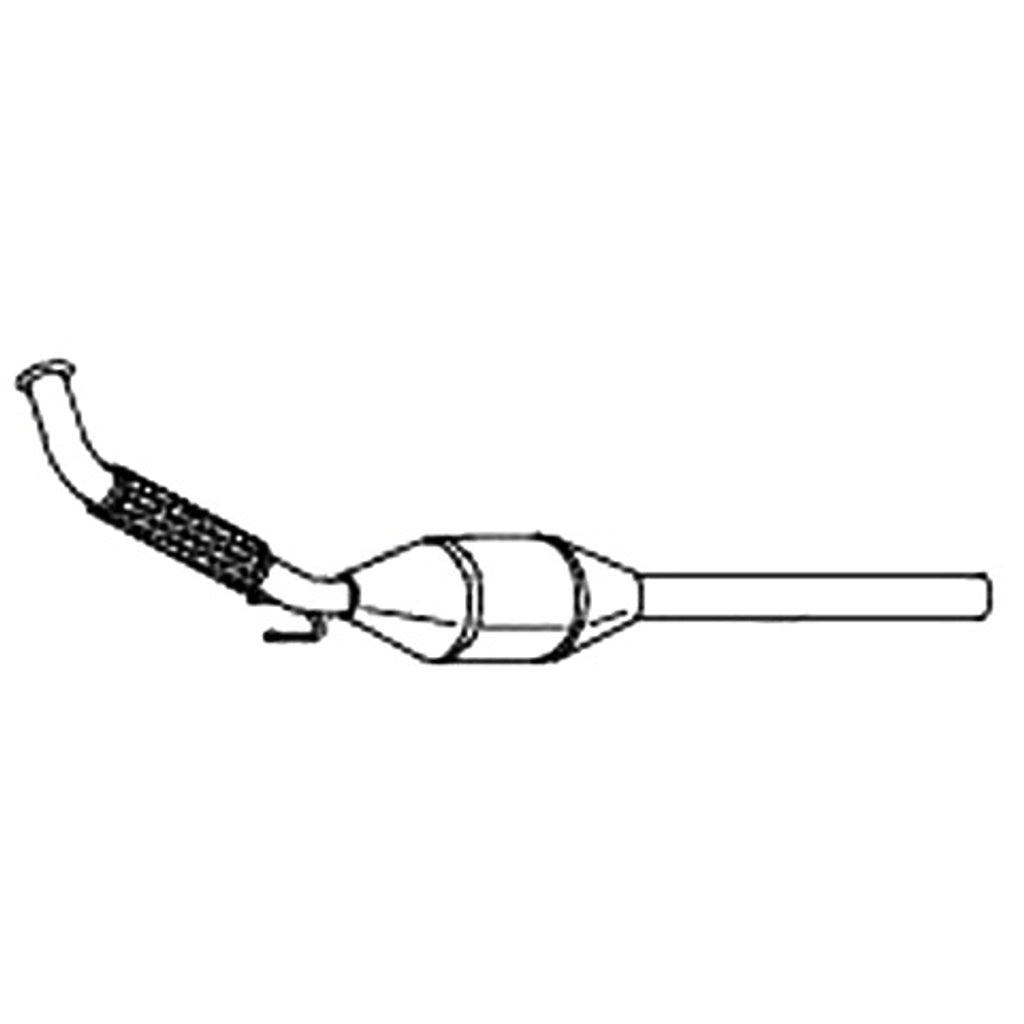 Redback Enviro Catconverters Underfloor for Volkswagen Transporter, Multivan, Transporter / Caravelle (2004 - 2010)